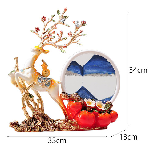 Arte De Arena, Reloj De Arena Con Movimiento Líquido,