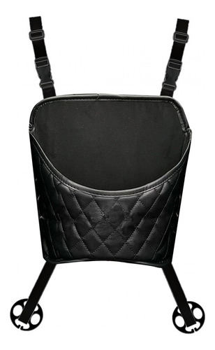 Bolsa De Almacenamiento Entre Los Asientos Delanteros Negro