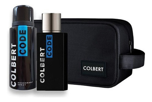Kit Neceser Perfume X 50ml + Desodorante 150ml Colbert Code
