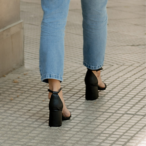 Sandalias Mujer - Cuero Vacuno - 35 Al 42