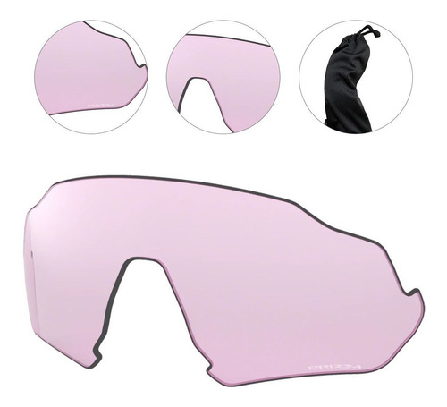 Lente Extra Para Oculos Oakley Flight Jacket Prizm Low Light