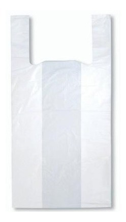 Bolsas Plasticas Con Asa Unicolor De 15kg