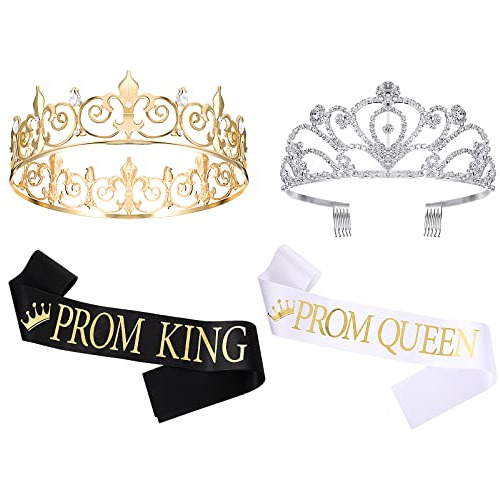 Prom King Y Prom Queen 80s Prom Decor Crowns Tiara 5b1jh
