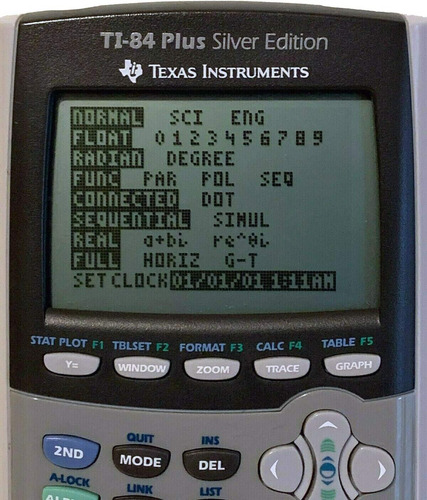 Calculadora Gráfica Texas Instruments Ti-84 Plus Silver Edit