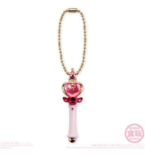 Imagen 1 de 4 de Sailor Moon - Little Charm - Chibi Moon Pink Moon Stick