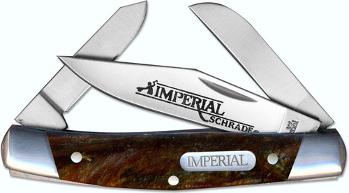 Navaja Imperial Schrade Imp15s Stockman Folding Pocket+grabado