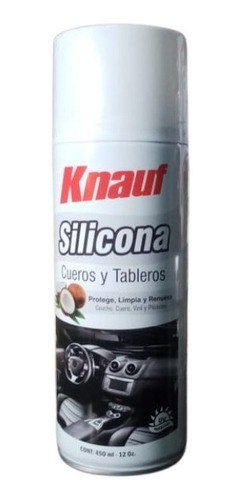 Silicona Para Cueros Y Tableros Aroma Coco 450ml Knauf