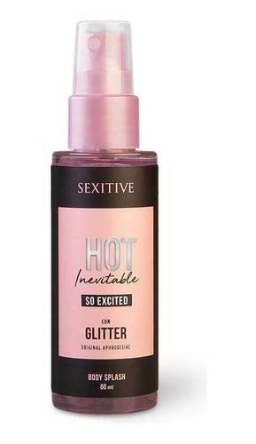 Body Splash Hot Inevitable So Excite Glitter Fragancia Mujer