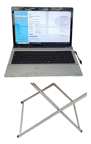 Notebook Daten Dt02 M5 Intel Core I5 Ssd 500 Gb Cinza (Usado)