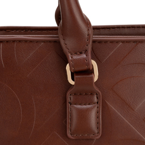 Bolsa Satchel Cloe Isarel I Mediano Color Marrón
