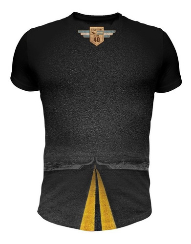 Imagen 2 de 2 de Remera Argentina Ruta 40 Mod 8 Irarte