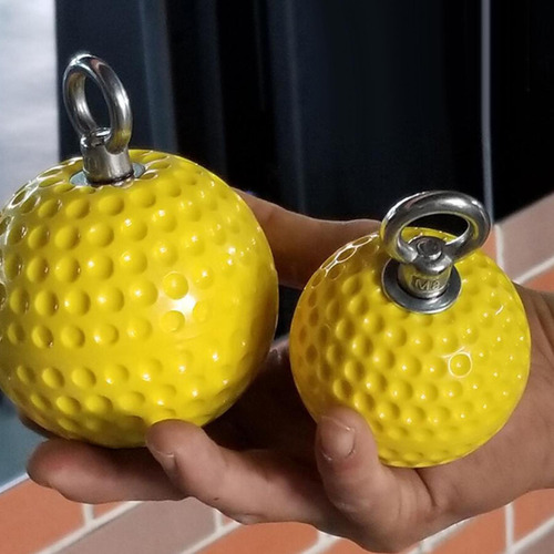 Bolas Sólidas Para Puxar Bolas Poderosas Com Ganchos 72mm