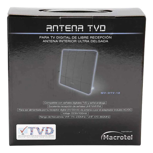 Antena Tv Digital Isdb-i, Ultra Delgada, Tv Portátil
