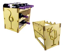 Comprar Cava Soporte Para Botellas De Vino Para 12 Botellas Madera
