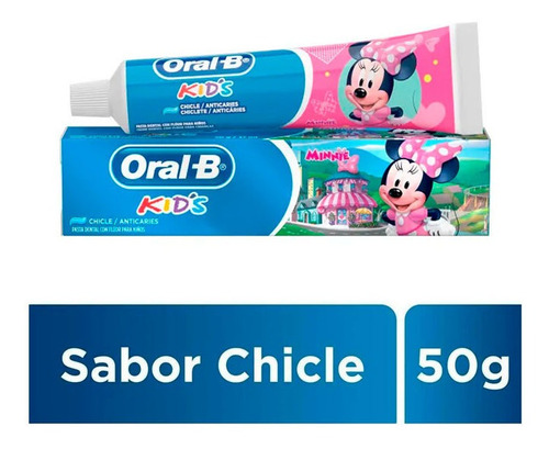 Imagen 1 de 6 de Pasta Dental Oral B Pro Salud Kids Minnie X 50 Gr