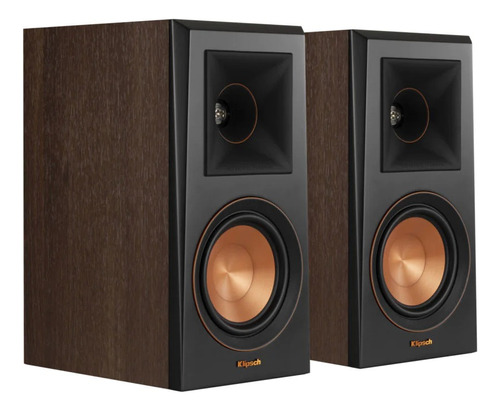 Bafles Klipsch Rp-500m Walnut Audiopuan Tomamos Usado