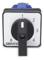 Comprar Chave Rotativa Seletora Unipolar Lw28 20a 6 Posições