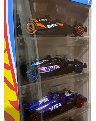 Hot Wheels Formula 1 5 Pack Five Pack Conjunto Com 5 F1 2025