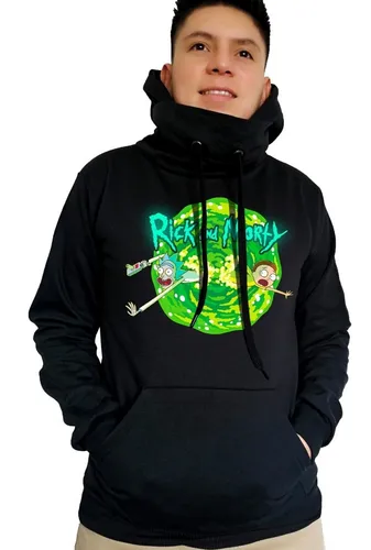 Sudadera Rick And Morty Brilla En La Obscuridad Unisex D2