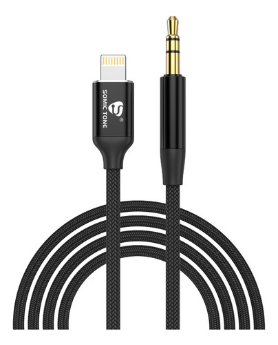 Cabo Auxiliar P2 Adaptador Para iPhone Lightining Somic Tone