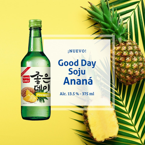 Imagen 2 de 3 de Good Day Soju Ananá