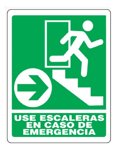 Aviso De Uso De Escaleras (caso De Emergencia)