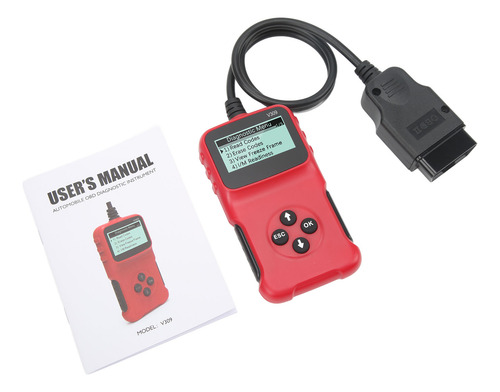 Leitor De Código Multilíngue Obd2 Scanner Professional Car