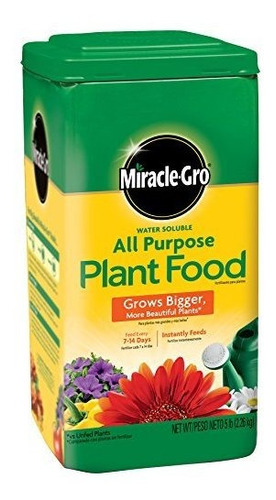 Fertilizante - Miracle-gro - Alimento Vegetal Soluble En Agu