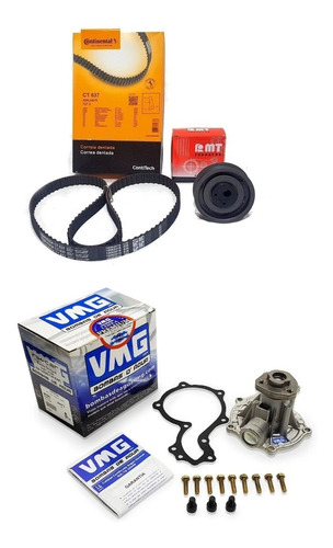 Kit Correa Distribucion + Bomba Agua Vmg P/ Vw Golf 1.8 Mk3