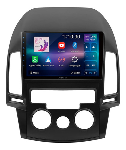 Central Multimidia Pioneer I30 9p Carplay Android Auto