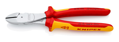 Alicate Corte Diagonal 8  Aislado Knipex 7406200