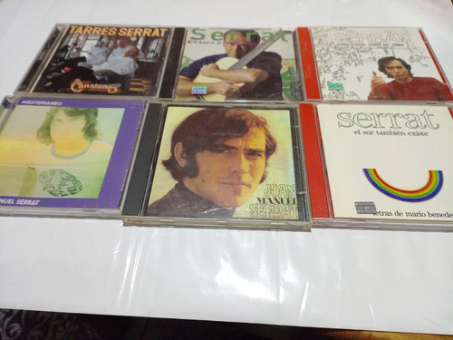 Joan Manuel Serrat Colección 6 Cds 