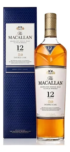 ウイスキー The Macallan 12 Double Cask 700ml Whisky The Macallan 12 Anos Double Cask - 700ml | Frete grátis