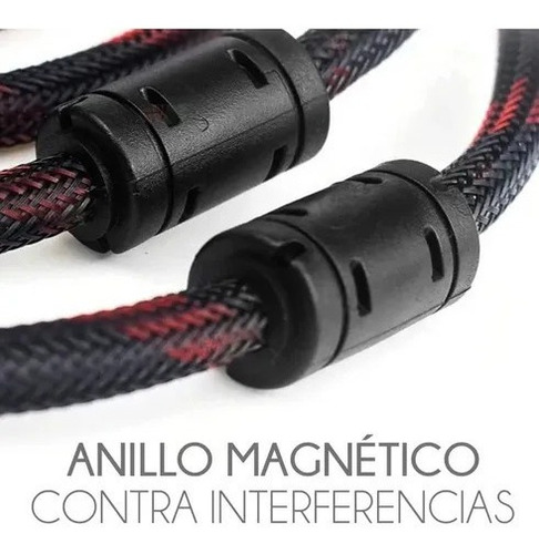 Imagen 3 de 5 de Cable Hdmi 3 Metros Full Hd 1080p Ps3 Xbox 360 Laptop Tv Pc