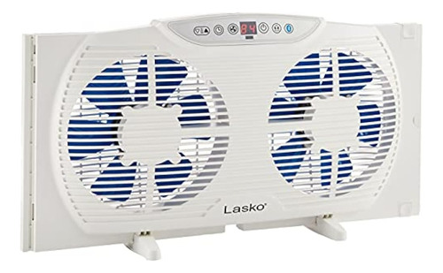 Lasko W09560 Ventilador De Ventana Doble De 9 Pulgadas Habil