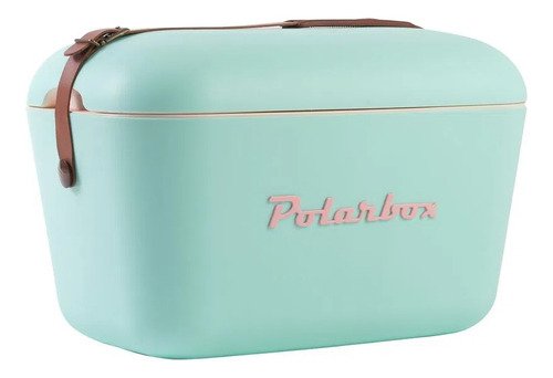 Conservadora Polarbox 20 Litros Portátil Retro Color Verde 