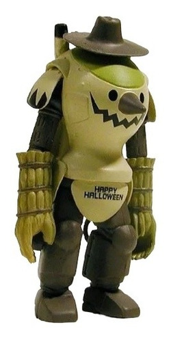 Halloween Robot Calabaza Y Scarecrow Mounstruos Maschinen Or