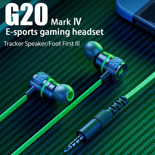 Audífonos Gamer Universales Dual-plug G20 En Línea