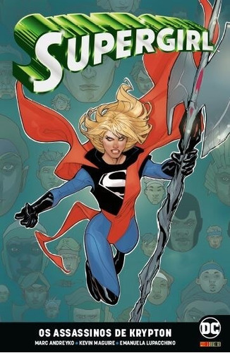 Supergirl: Os Assassinos de Krypton, de Andreyko, Marc. Editora Panini Brasil LTDA, capa mole em português, 2020