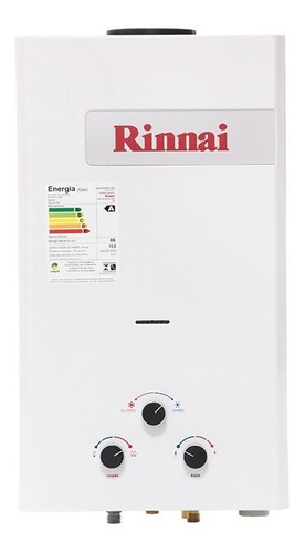 Aquecedor a gás GLP Rinnai REU-M150 branco