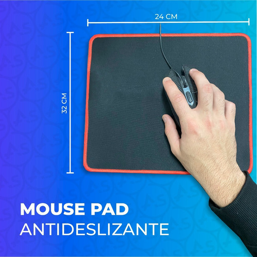 Imagen 6 de 10 de Combo Gamer 4 En 1 Mouse Teclado Auriculares Alfombrilla Pc