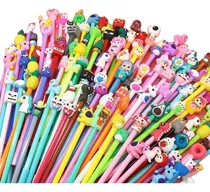 Comprar Plumas Kawaii 60pz Boligrafos Decorado Lapicero Kawaii
