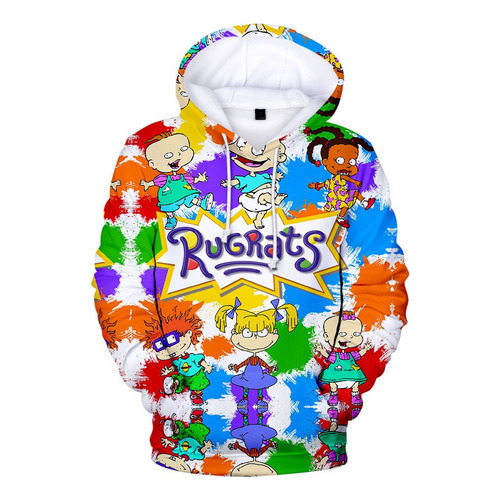 Rugratg Gowild Cosplay Sudadera Con Capucha Rugrats