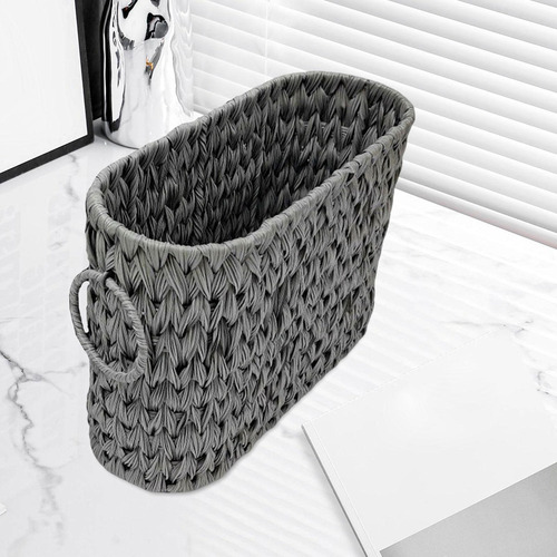 Cesta De De Ropa Cesta De Cesta Para Servir, L Gris