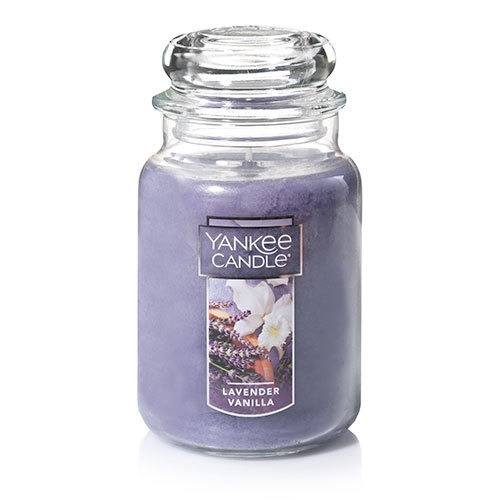 Vela Aromática Large Jar Lavender Vanilla Yankee Candle