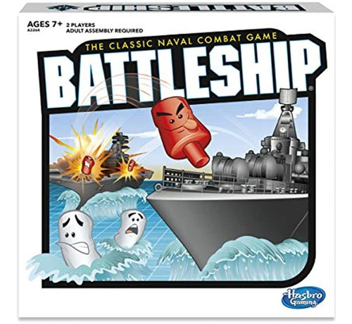 Battleship Classic Juego De Mesa De Estrategia Juego De 7 Añ