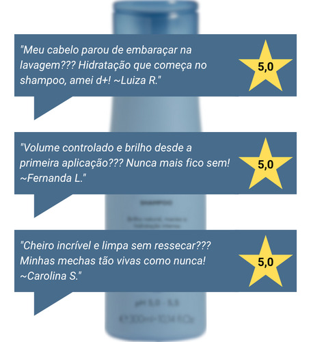 Shampoo Arvensis Hidratação Intensiva 300ml