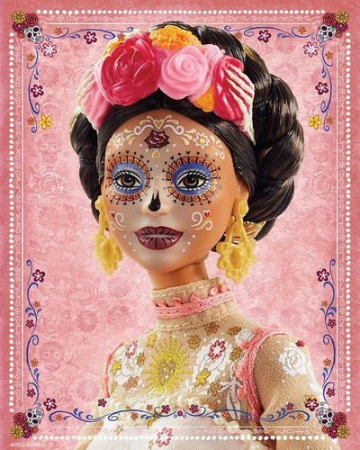 Barbie Catrina Dia De Muertos Mattel 2020 Day Of The Dead (Usado)