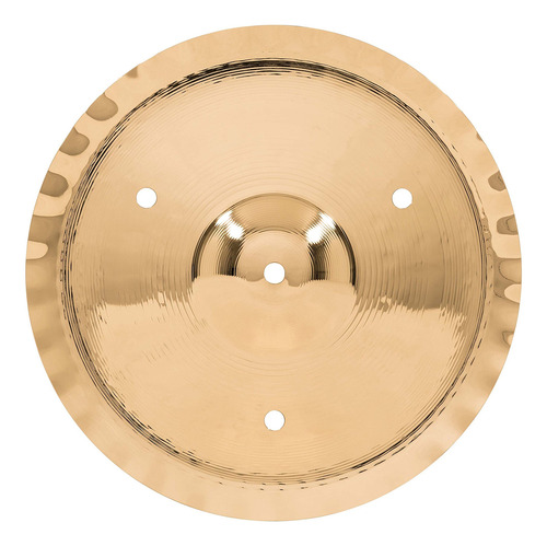 Par De Platillos Trash Stack De 12 Meinl Con Agujeros -