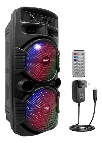 Pyle Sistema De Altavoces Pa Bluetooth Portátil - Altavoz .